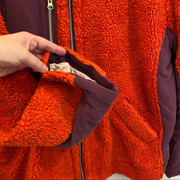 FREE PEOPLE Rivington Sherpa Jacket Coat - Picture 10 of 13